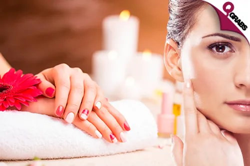 From QR70 Pamper yourself with a Spa Manicure OR a Cleansing Facial! (Up to QR490 Value)